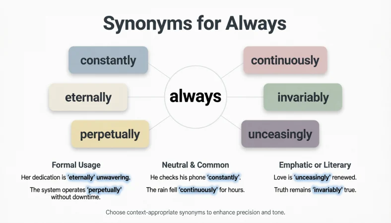 synonyms for always