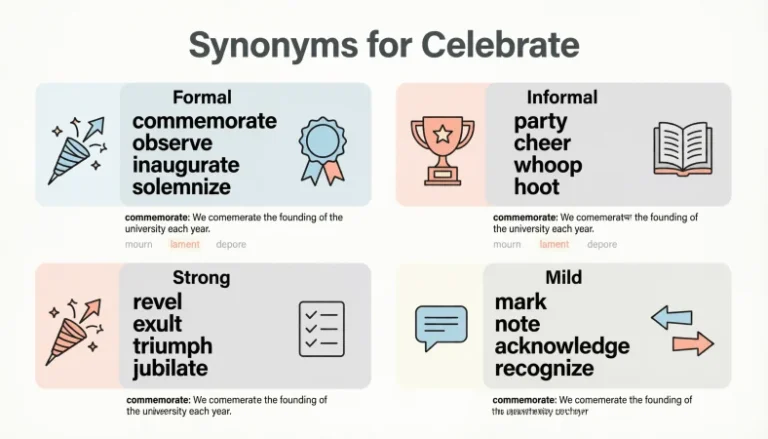 synonyms for celebrate