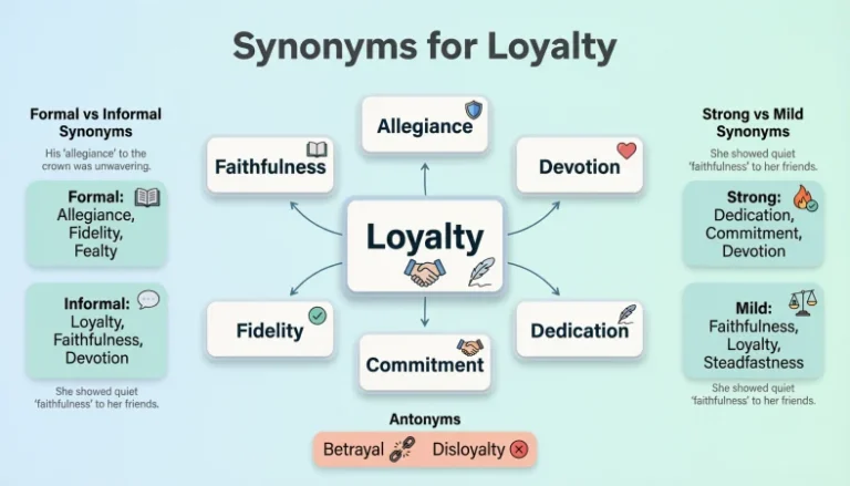 synonyms for loyalty