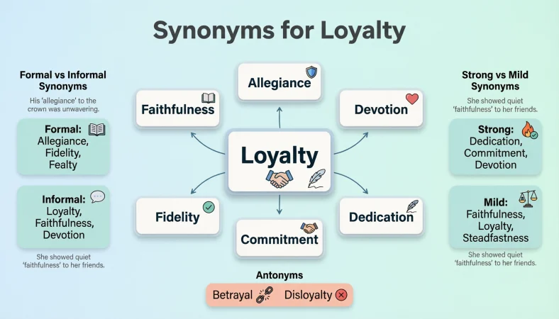 synonyms for loyalty