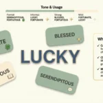 Synonyms for Lucky