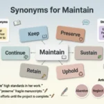 synonyms for maintain