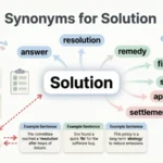 synonyms for solution