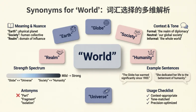 synonyms for world