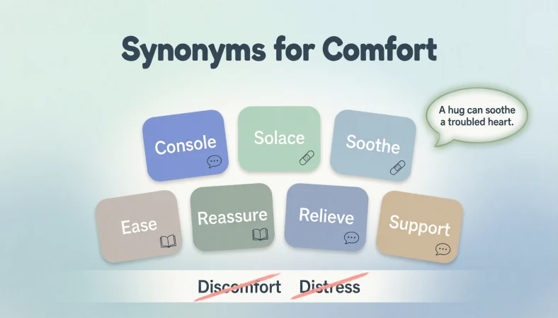 Synonyms for Comfort