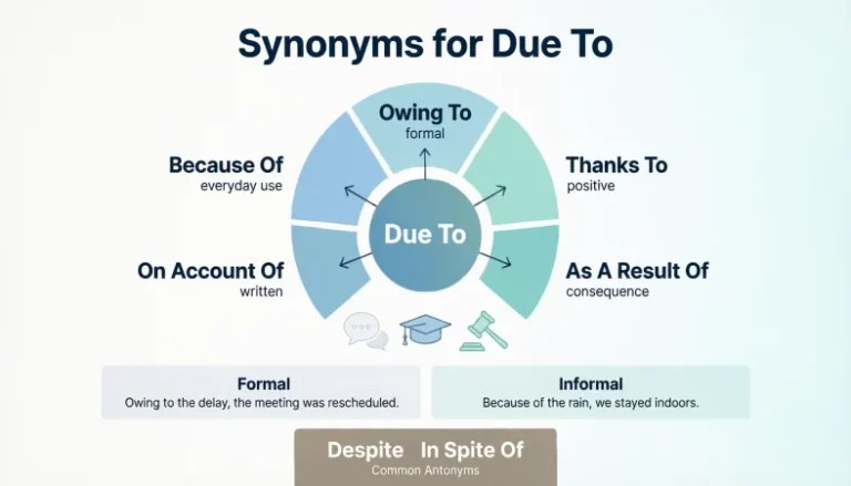 synonyms for due to