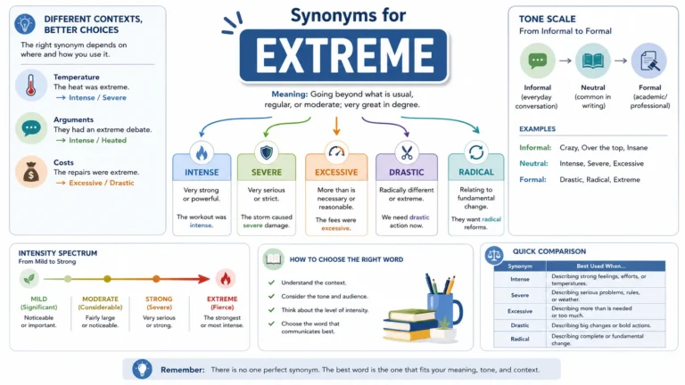 Synonyms for Extreme