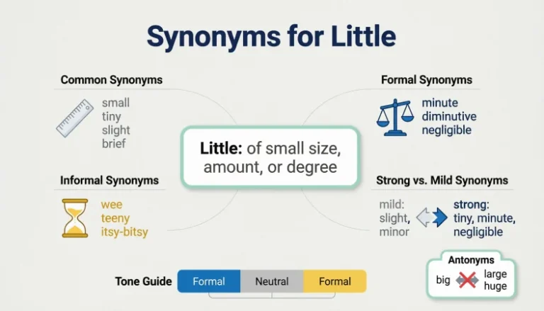 synonyms for little