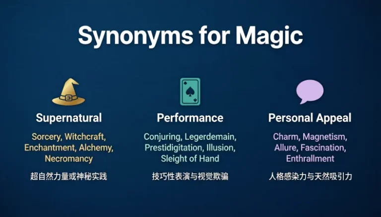 Synonyms for Magic
