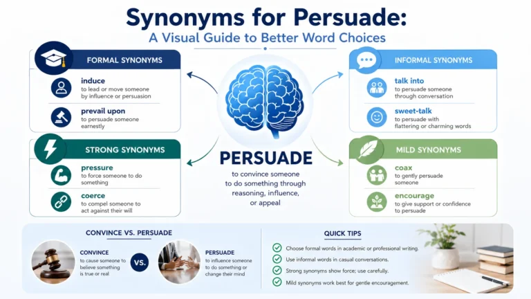 Synonyms for Persuade