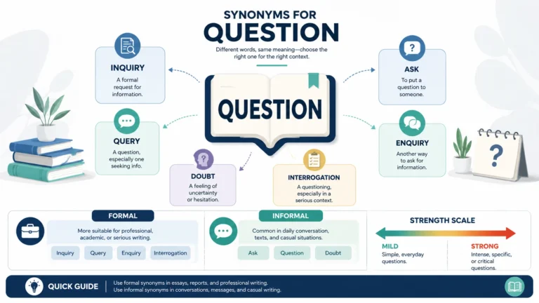 Synonyms for Question