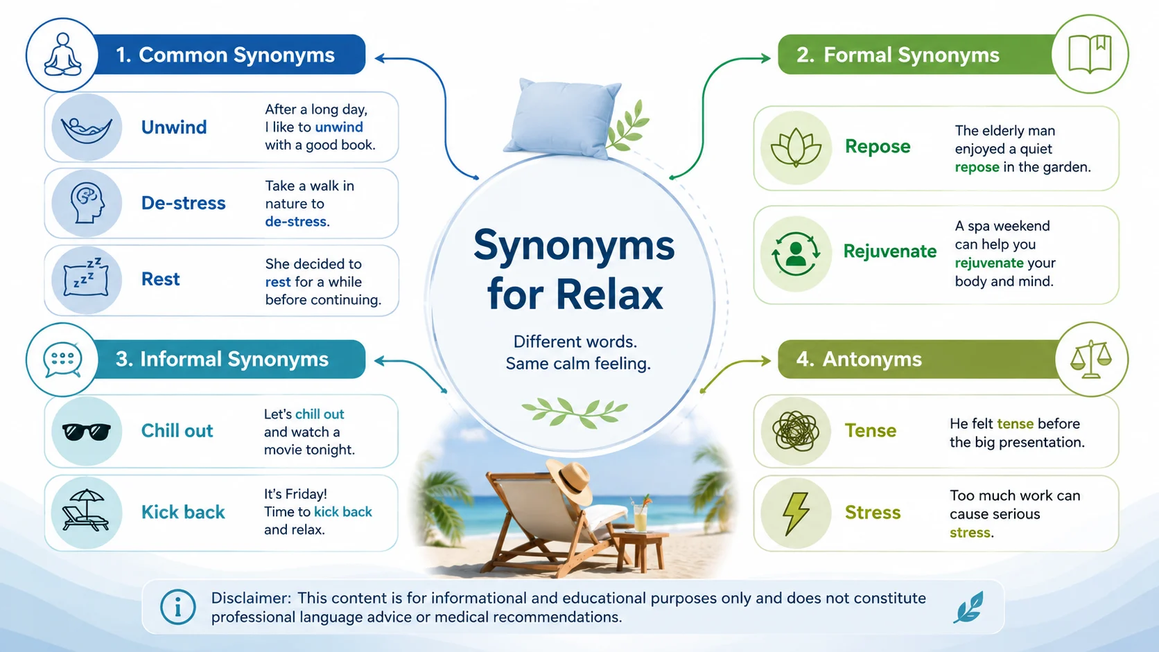 synonyms for relax